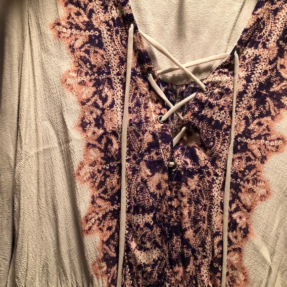 Gray Free People Top - Picture 4 of 6